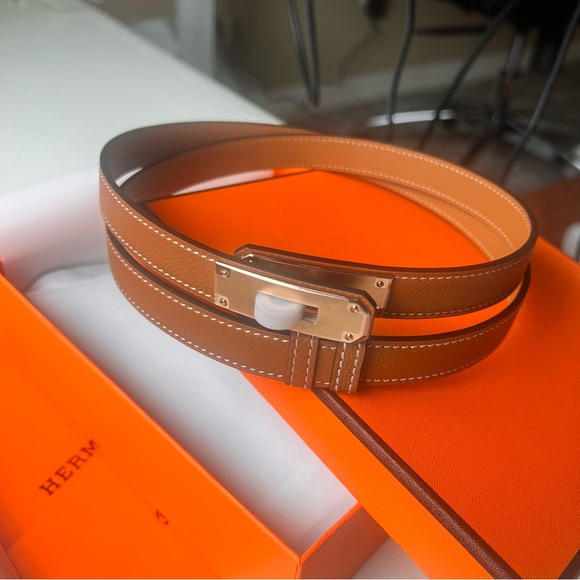 Hermes Kelly 18 Leather Belt - Picture 12 of 15